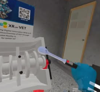 Short preview of our educational VR simulation on how to assemble a car engine!